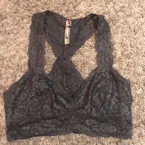 Free People grey bralette